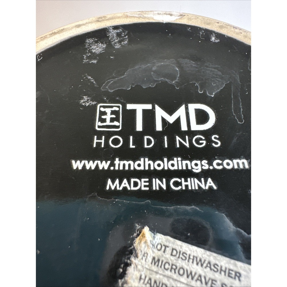 TMD "Best Dog Ever" Mug Logo on Both Sides, Red Interior - Picture 7 of 8